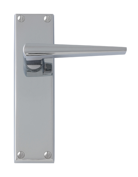 Victorian Contemporary Lever on Backplate